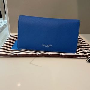 Blue Henri Bendel Travel Wallet